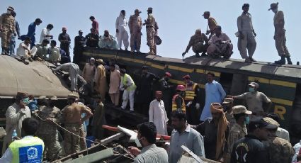 Choque de trenes deja más de 40 muertos y decenas de heridos: FOTOS