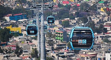 Inauguran en CDMX teleférico que usarán como medio de transporte masivo