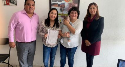 SLP reconoce de manera legal al primer bebé de un matrimonio LGBT+