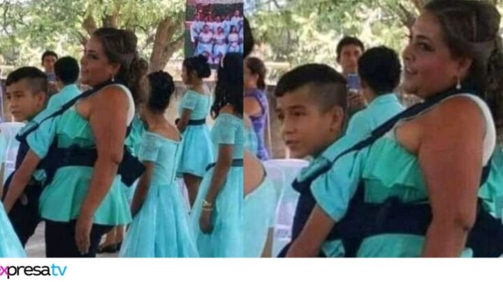 Maestra baila vals de graduación con niño con discapacidad: FOTOS