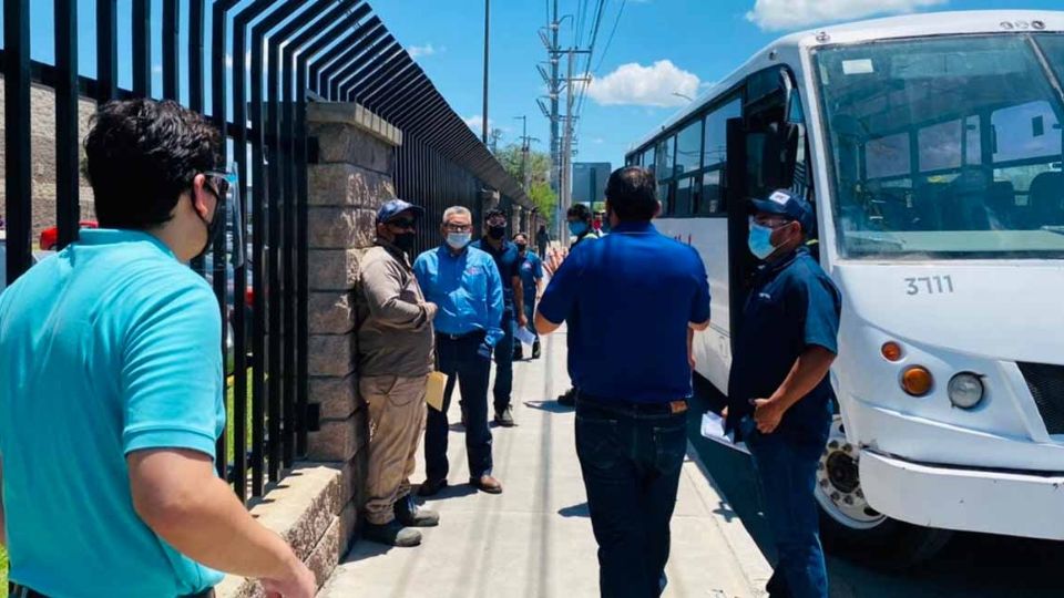 fueron llevados a Laredo, Texas para ser vacunados