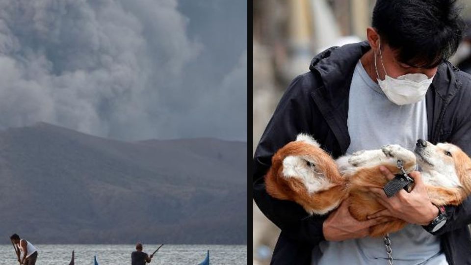 El volcán Taal es el segundo más activo de Filipinas