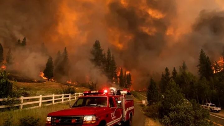 Incendio en Oregón es tan grande que genera su propio clima