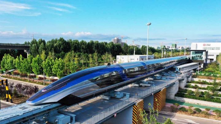 Inauguran en China el tren más rápido del mundo: corre hasta 600 kilómetros por hora