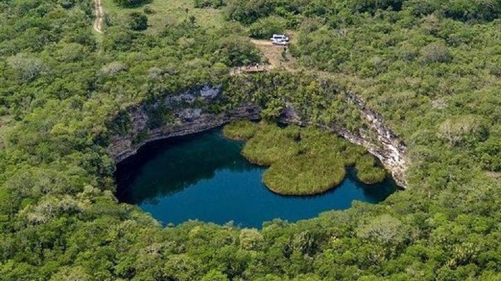 ¡Le ganó a Cancún! Tamaulipas tiene el cenote más profundo de México