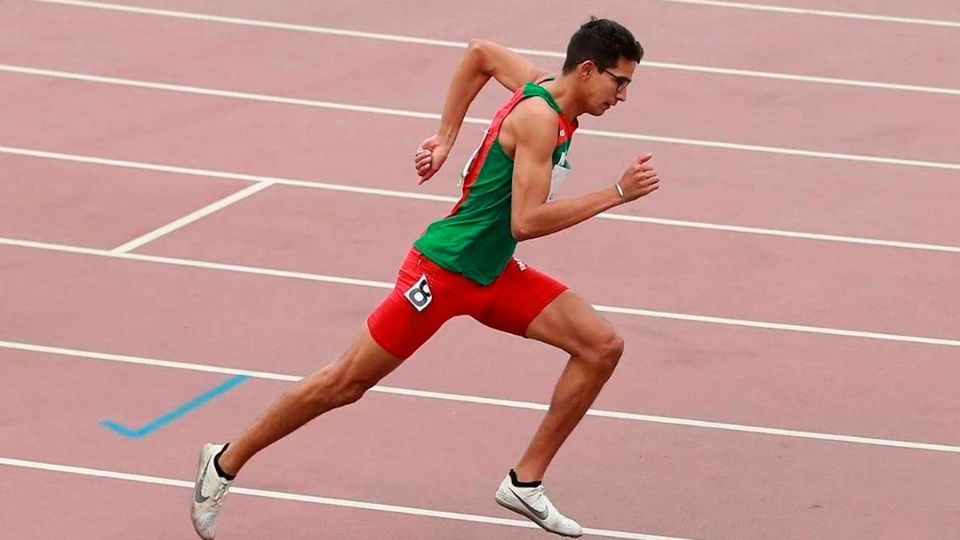 El atleta mexicano correrá en la semifinal de 800 metros planos de Tokio 2020