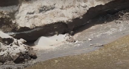 VIDEO: Aparecen nuevos hoyos al interior del socavón de Puebla