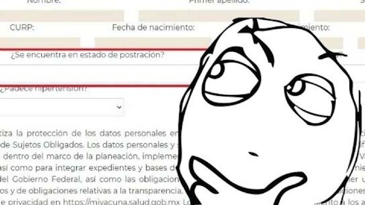 ¿Qué es postración y por qué lo preguntan en el registro para la vacuna COVID?