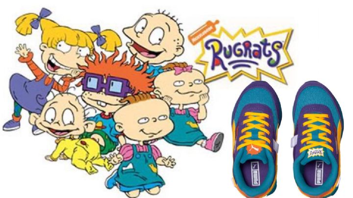 ¡Los Rugrats regresan! En forma de tenis, y los niños de los 90, 2000 ¡no pueden perdérselos!
