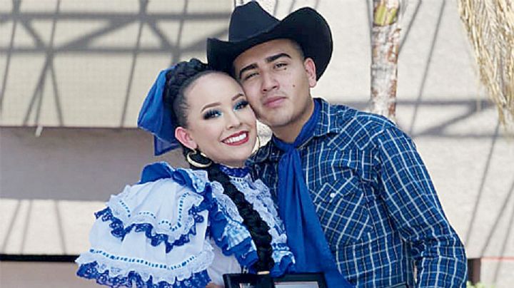 Neolaredenses Sharon Torres y Mario Galomo triunfan en concurso de polka