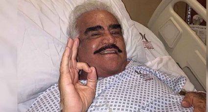 Vicente Fernández está sedado y despierto con respirador: FOTO