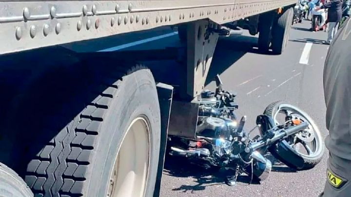 IMÁGENES FUERTES: Seis motociclistas fallecidos en choque múltiple