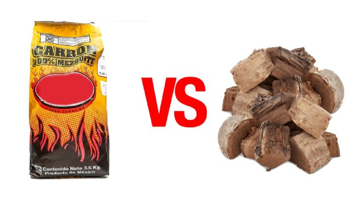 ¿Qué es mejor para la carnita asada, carbón o leña?