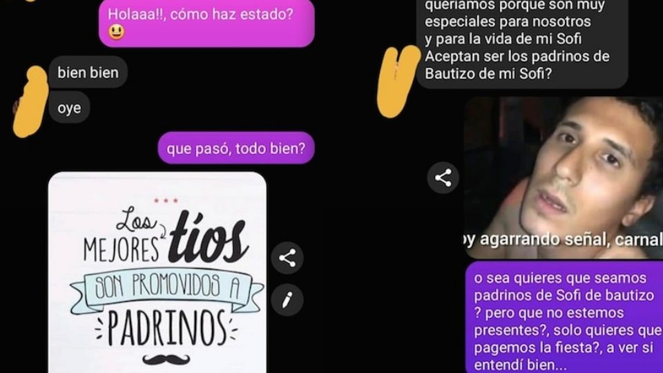 Mujer pide a su amiga sea la madrina de su hija, pero solo para pagar lo que ya tenía pedido.