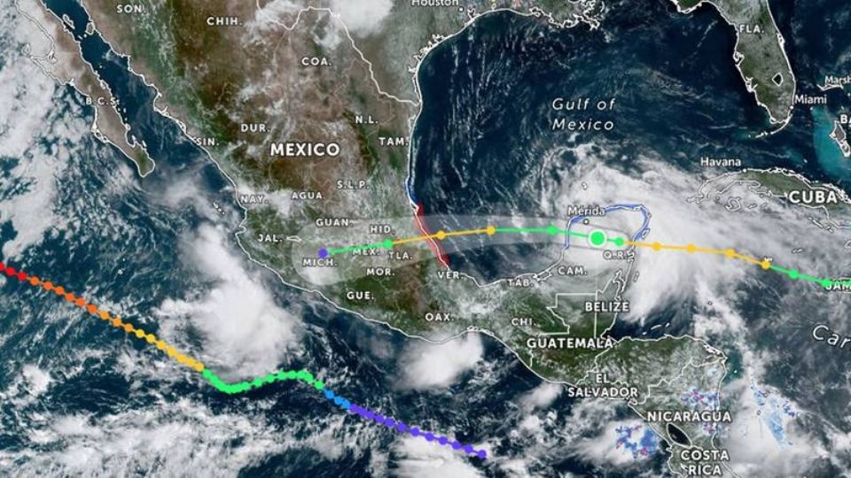 Se espera impacte la noche de hoy en costas de Veracruz