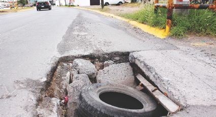 Calles de Nuevo Laredo en deplorable estado; colectores a punto de colapsar