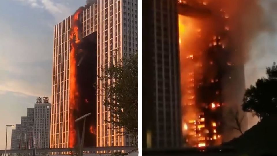 Medios internacionales informan que el incendio se produjo en el piso 19, alrededor de las 16:00 hora local.