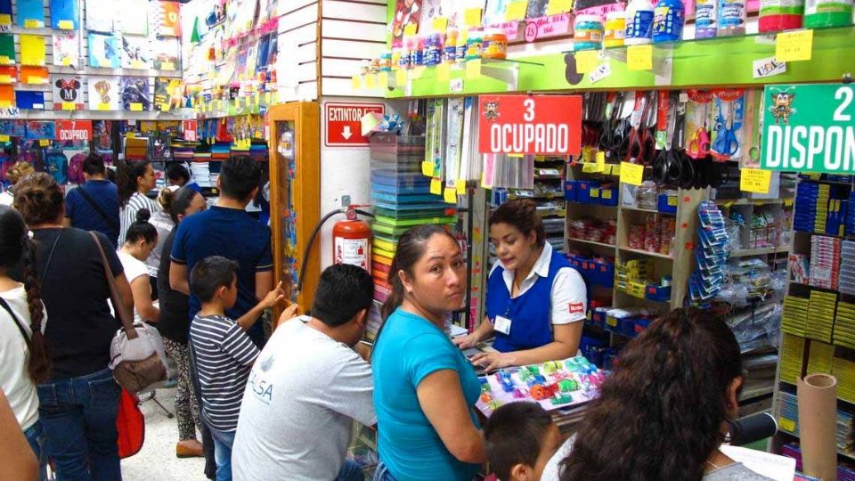 El regreso a clases provocó una reactivación del comercio en las ciudades de México