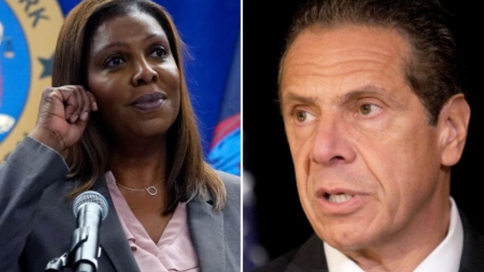 La fiscal en turno Letitia James reportó las investigaciones llevadas a cabo sobre el funcionario