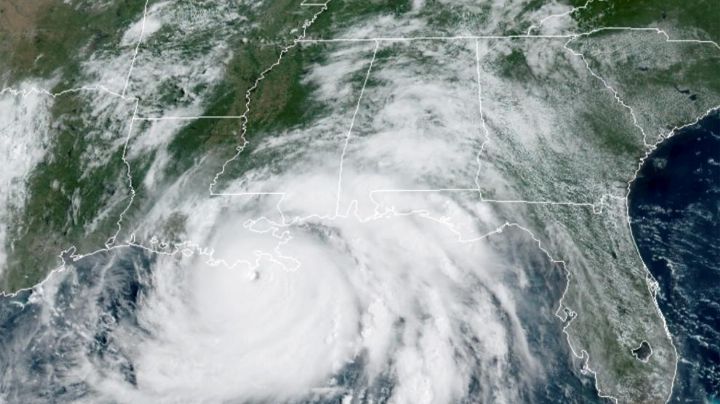 VIDEO: Así se vio el ojo del huracán IDA