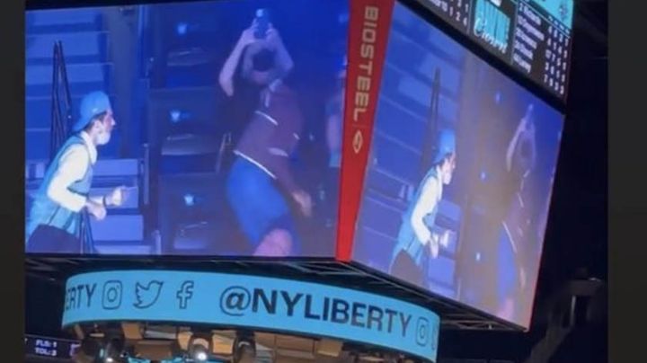 VIDEO: Mujer rechaza propuesta de matrimonio durante juego de la WNBA