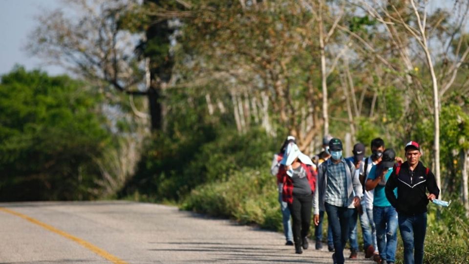 Los migrantes se encuentran en la espera de que se les expida un documento de viaje