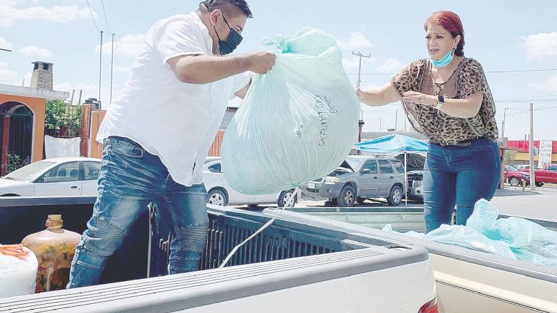 Dijo que desde el 2016, que se formó este organismo entre los trabajadores de la salud se han dedicado a la colecta de tapitas