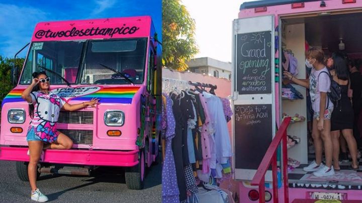 La "Fashion Truck" recorre las calles de Tamaulipas repartiendo moda a domicilio