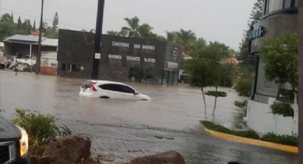 Muere hombre atrapado en inundación en Guadalajara