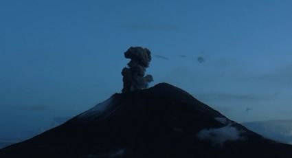 Se registra nueva explosión en el Popocatépetl; emite fumarola de 1,110 metros