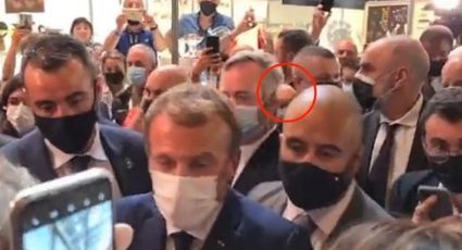 Joven que lanzó un huevo a Macron es internado ¡en un psiquiátrico!