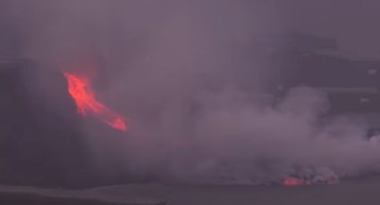 VIDEOS: Las impresionantes tomas de la caída de lava al mar en La Palma