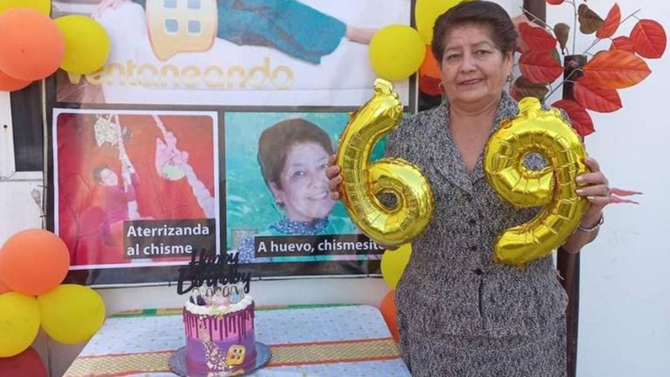 Doña Mechita celebró su cumpleaños número 69