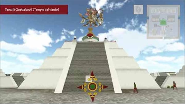 Proyecto de la UNAM recrea ciudad de Tenochtitlan de forma virtual