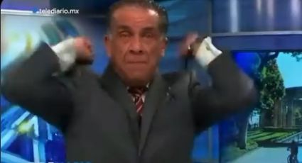 Video:Conductor pierde los estribos en televisión en vivo "Malditos antivacunas, usen el cubrebocas"