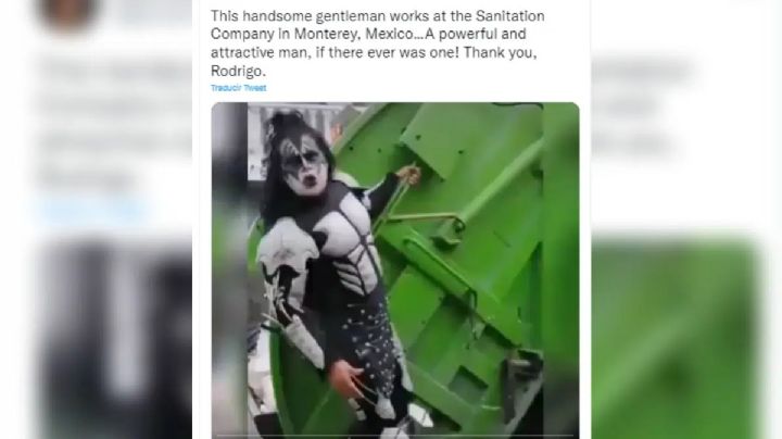 Gene Simmons de KISS elogia a mexicano recolector de basura por disfrazarse de él