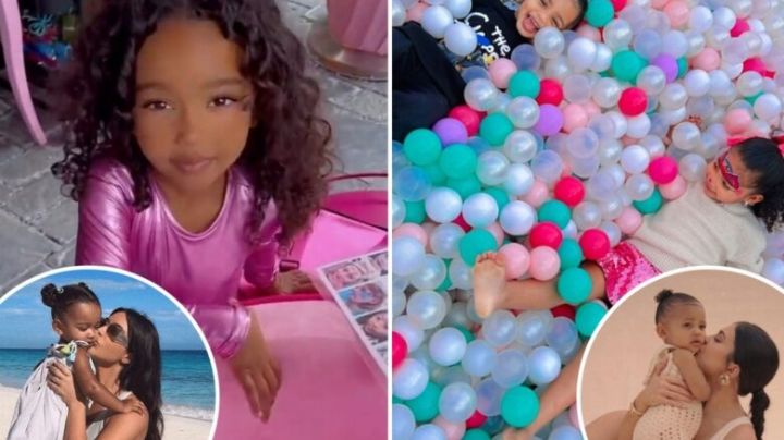 Asi fue la fiesta de Stormie y Chicago, las hijas de las Kardashian ¡Gastaron miles! VIDEO
