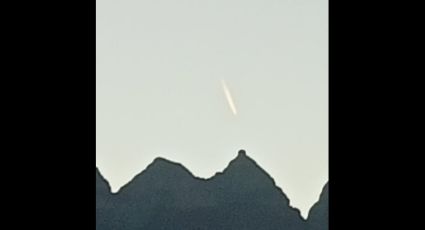 VIDEO: Supuesto cometa sorprende en Monterrey