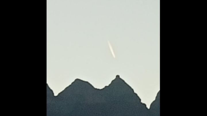 VIDEO: Supuesto cometa sorprende en Monterrey