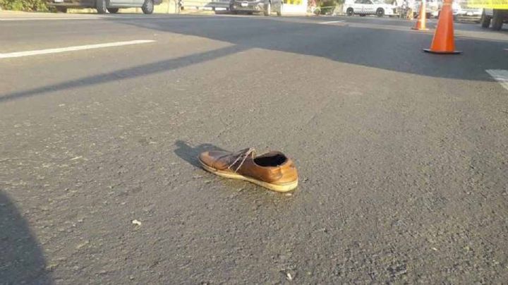 ¿Por qué se salen los zapatos en los accidentes viales? FOTOS