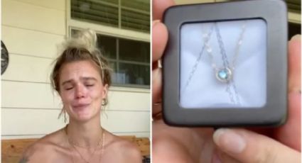 Video: Chica se fabrica un collar con las cenizas de su madre "ahora me acompañará por siempre".