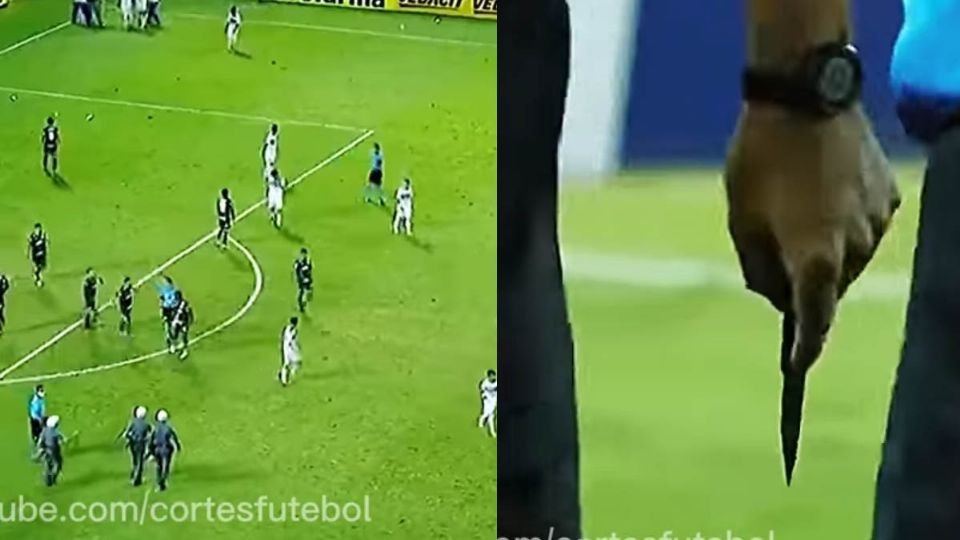 El aficionado invadió la cancha cuando se jugaba el tiempo complementario