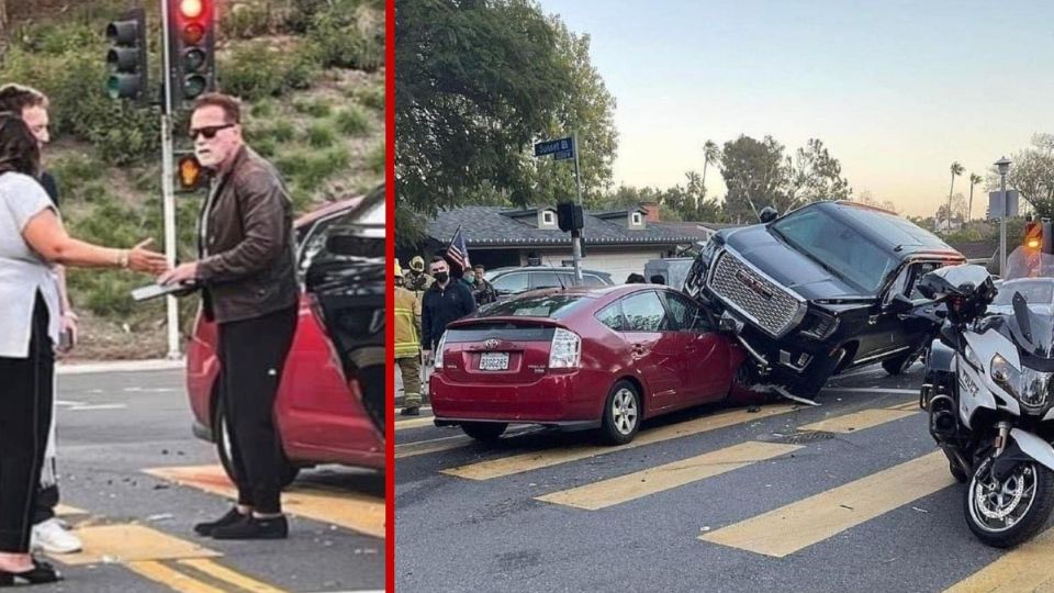 En el percance resultó ileso, pero una mujer quedó herida.