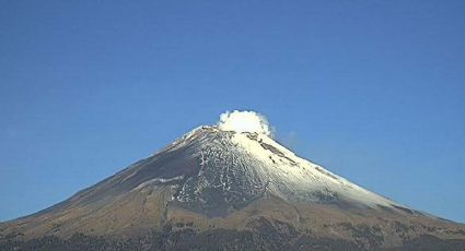 Cenapred: Volcán Popocatépetl registra 62 exhalaciones y un sismo