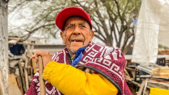 Don Pablo Díaz, una de las personas mas longevas de NLD festeja su cumpleaños 108.