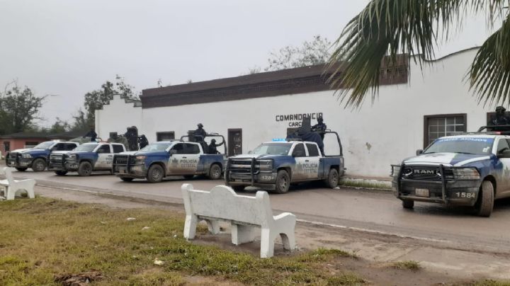 Detienen Gopes a policías estatales con todo y “madrina” en Reynosa