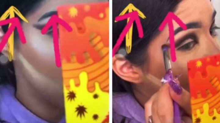 Video: Captan piojo caminando en la cabeza de influencer en transmisión en vivo