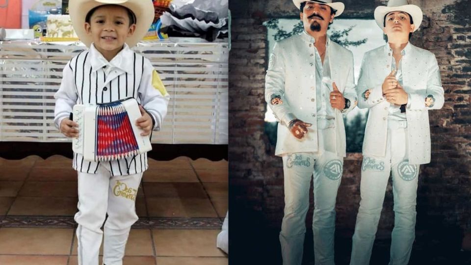 Niño celebra su cumpleaños con temática de 'Los Dos Carnales'