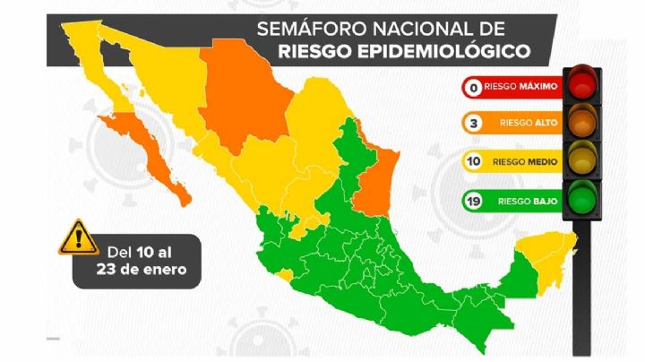 Semáforo COVID-19: Ola de ómicron en Tamaulipas incontenible, ya somos naranja