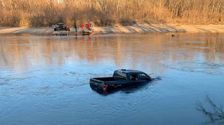 Acusan de homicidio a padre niña de dos años ahogada en río congelado